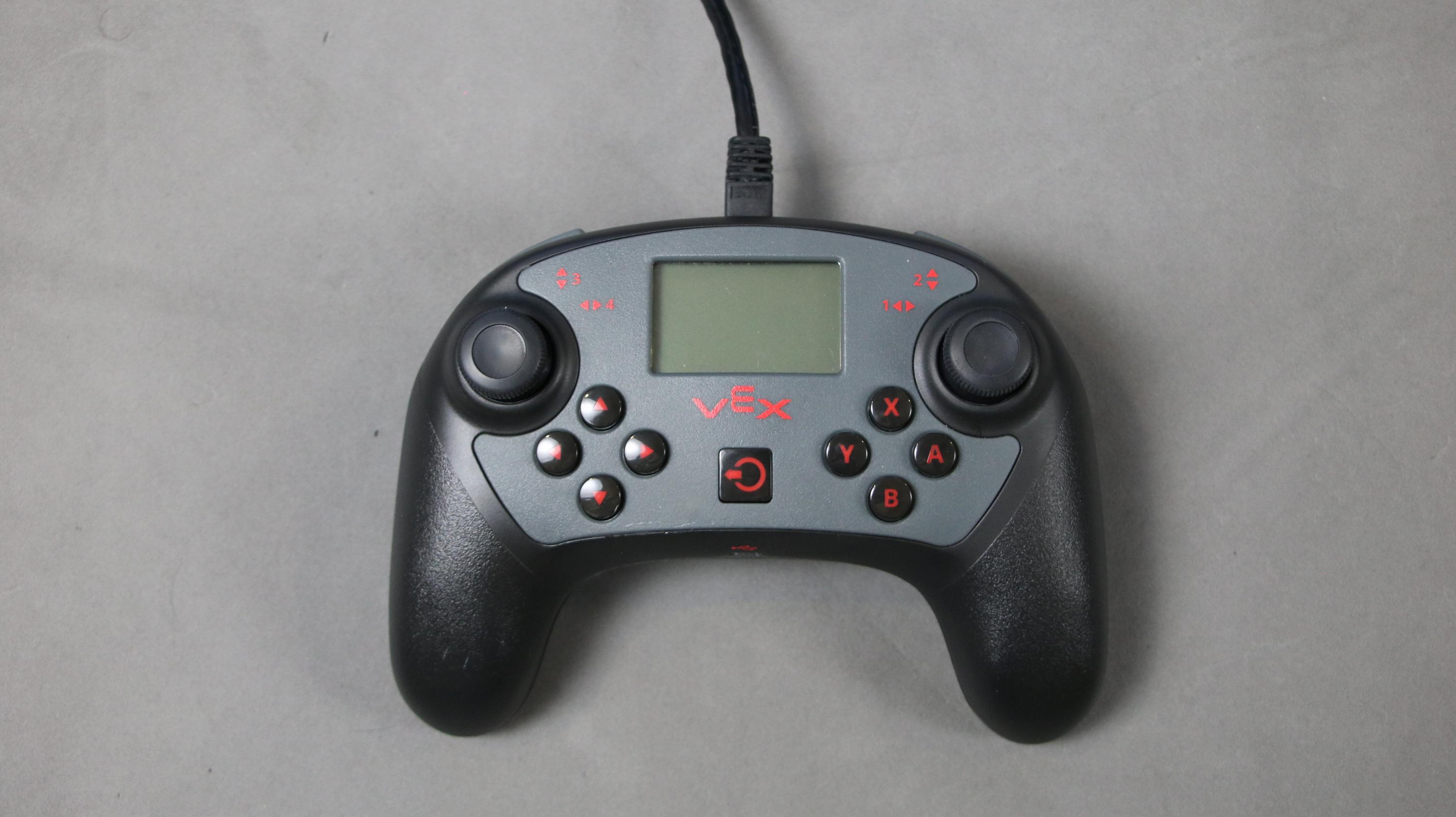 V5 Controller is shown with an Ethernet cable plugged into its Ethernet port.