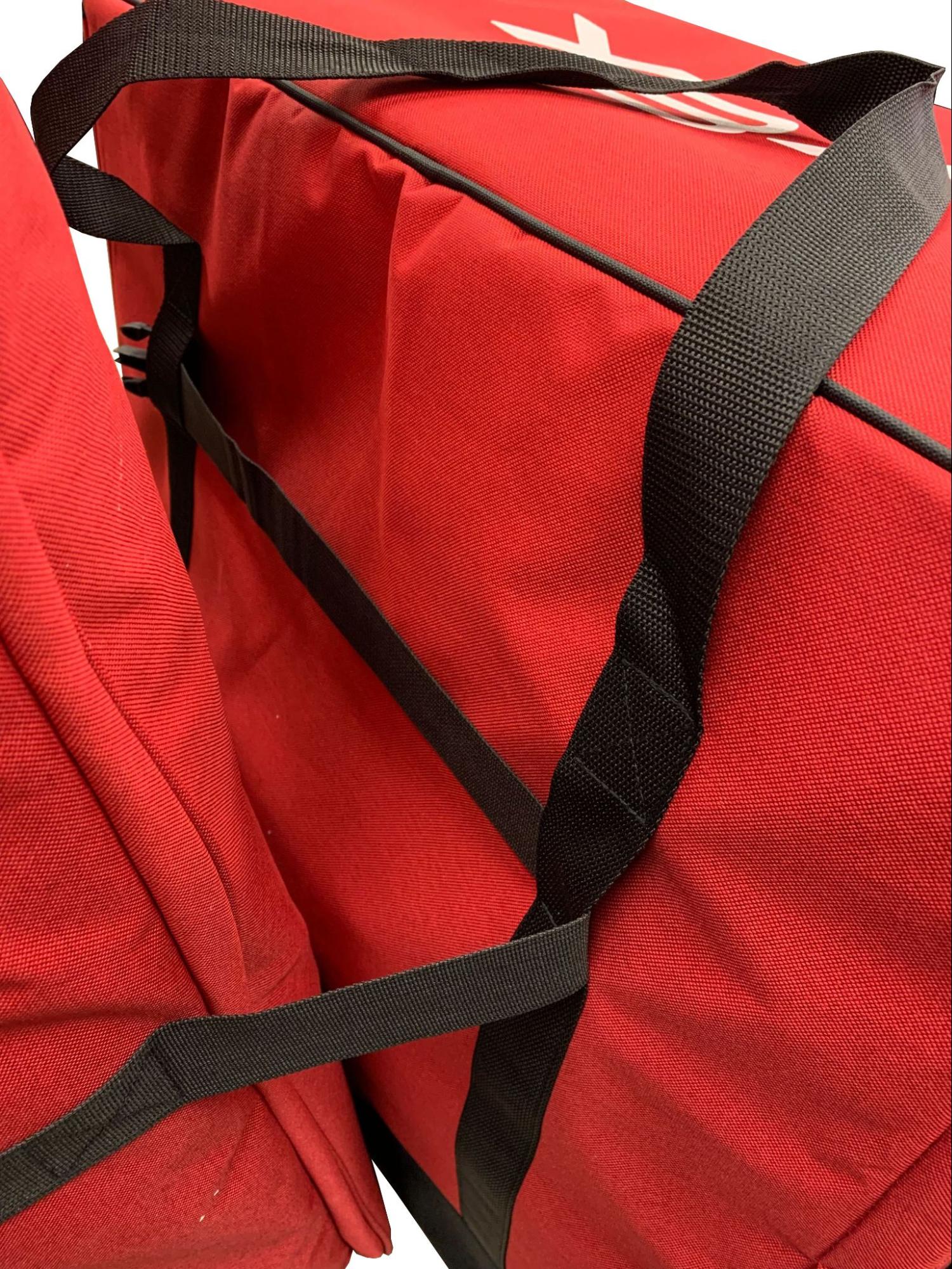 Field Tile Case is shown attached to the Field Case using the straps.