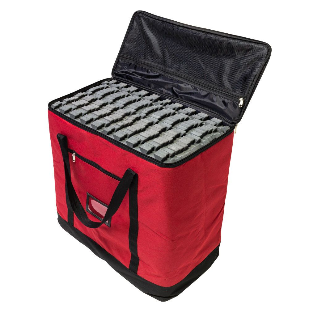 Field Tile Case unzipped and full of Field Tiles.